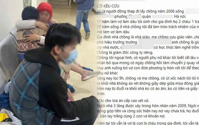 3 mẹ con phải tá túc ở Công an phường