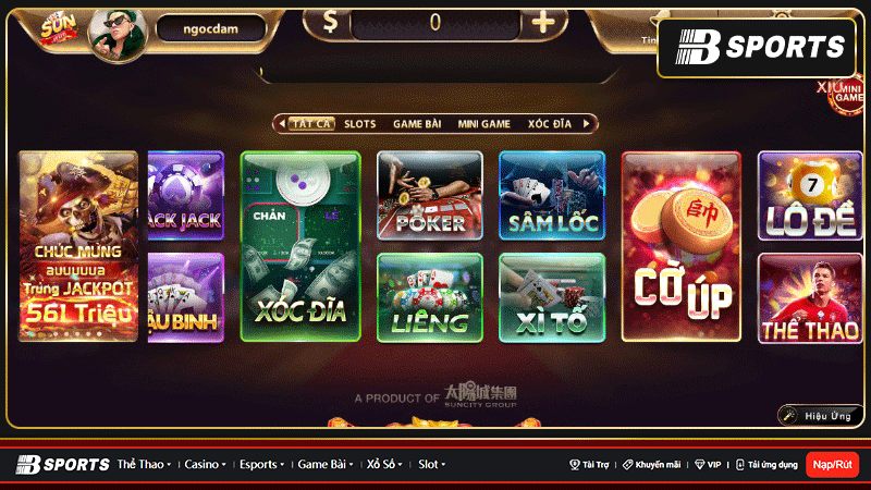 Game trực tuyến hấp dẫn, đa dạng