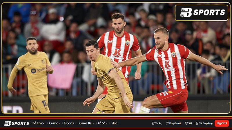 Barca thua Almeria bạc nhược trên sân Camp Nou
