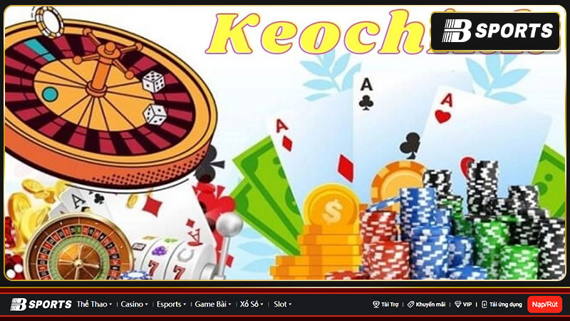 Giao diện keochinh.com rất bắt mắt Giao diện keochinh.com rất bắt mắt