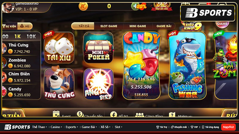 King 86 là một trong những cổng game sở hữu thiết kế giao diện riêng biệt