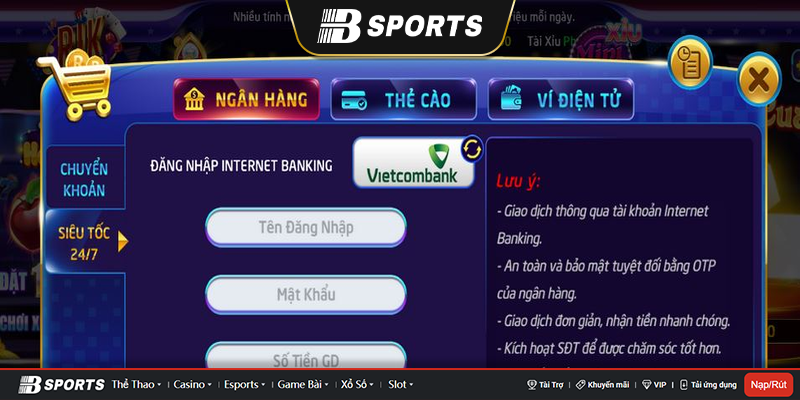 Nạp – rút tiền nhà cái rikvip Nạp – rút tiền nhà cái rikvip
