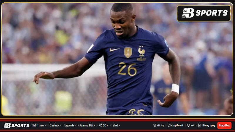 Marcus Thuram đã có 5 lần vào sân thay người cho đội tuyển Pháp tại VCK World Cup 2023 vừa qua Marcus Thuram đã có 5 lần vào sân thay người cho đội tuyển Pháp tại VCK World Cup 2023 vừa qua