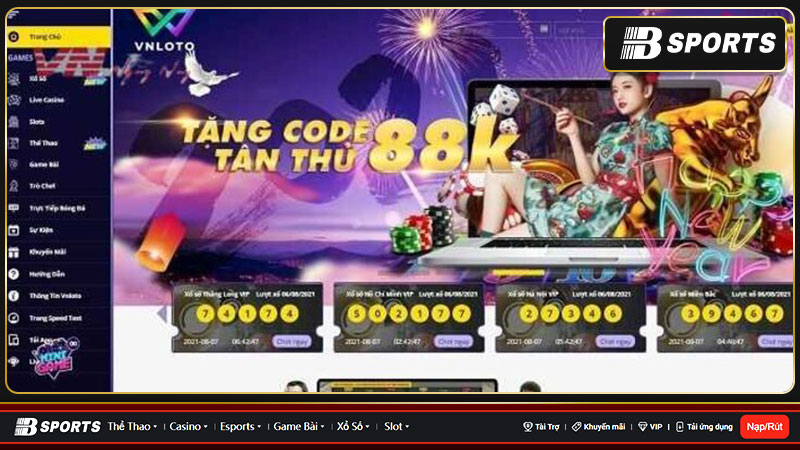 Khuyến mãi vnloto cực sốc, cực khủng Khuyến mãi vnloto cực sốc, cực khủng