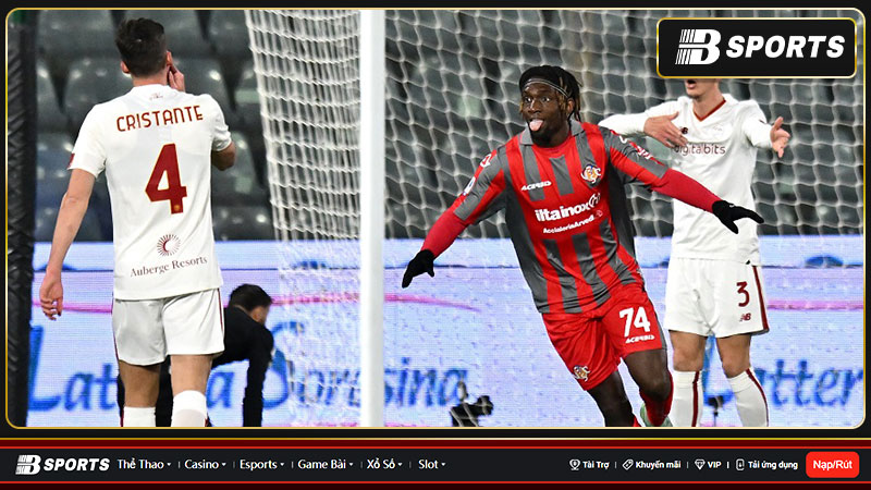 Roma thua sốc đội cuối bảng Cremonese Roma thua sốc đội cuối bảng Cremonese