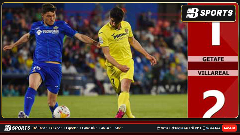 Đến phút bù giờ thứ hai, Villarreal đã có bàn thắng ấn định Đến phút bù giờ thứ hai, Villarreal đã có bàn thắng ấn định