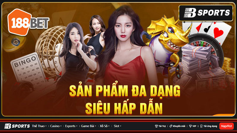 188BET mang đến cho bạn những ưu đãi và khuyến mãi hấp dẫn 188BET mang đến cho bạn những ưu đãi và khuyến mãi hấp dẫn
