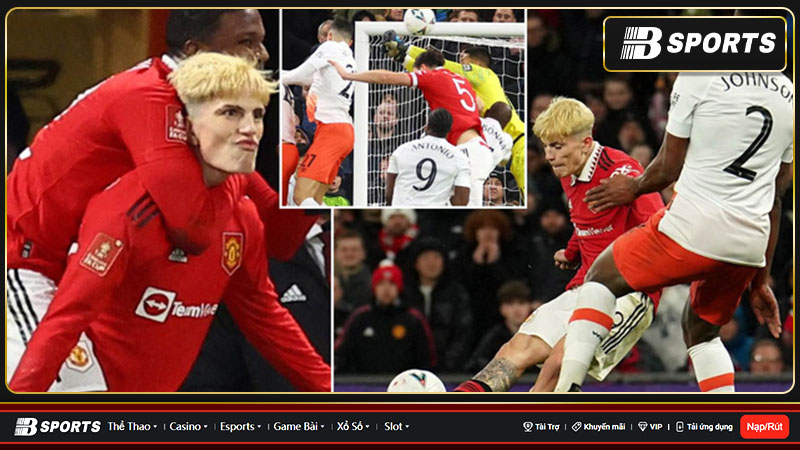 Man Utd lội ngược dòng hiên ngang tiến vòng tứ kết FA cup