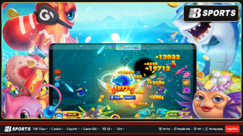 Trải nghiệm thế giới game bắn cá 3 cây siêu hấp dẫn