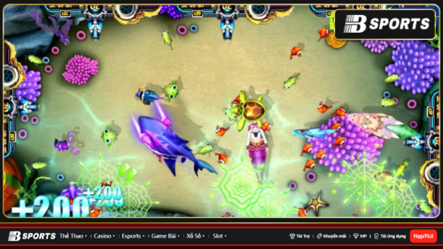 Game bắn cá tiên cánh hình ảnh HD sắc nét, trải nghiệm mượt mà