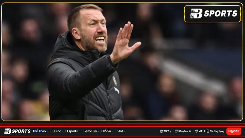 Chiếc ghế nóng của Graham Potter đang trở nên lung lay dữ dội do phong độ đáng thất vọng của CLB Chiếc ghế nóng của Graham Potter đang trở nên lung lay dữ dội do phong độ đáng thất vọng của CLB