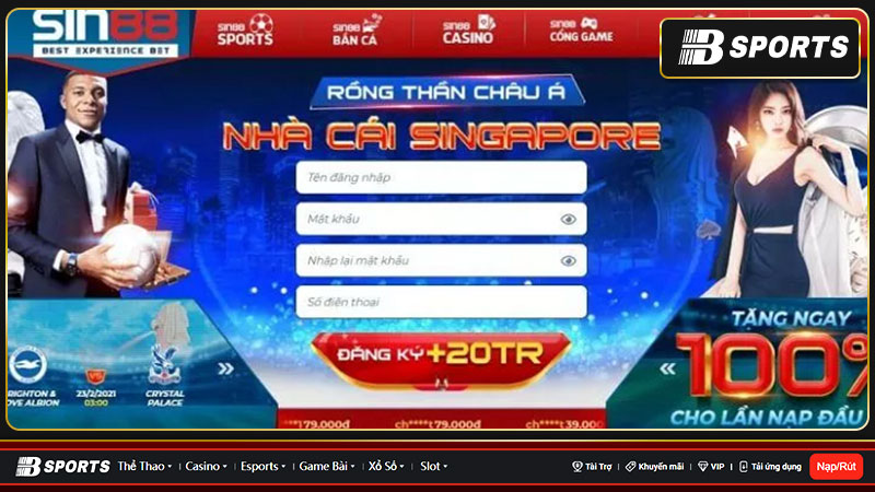 Sin88 - Đặt cược không giới hạn Sin88 - Đặt cược không giới hạn
