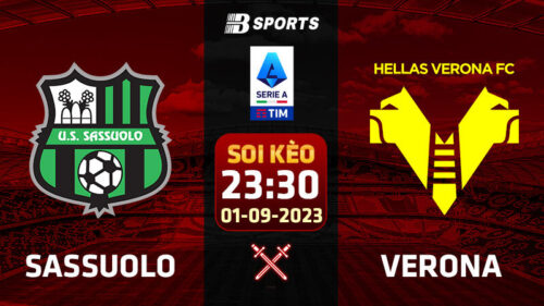 Soi kèo Sassuolo vs Verona, 23h30 ngày 01/09 – Serie A