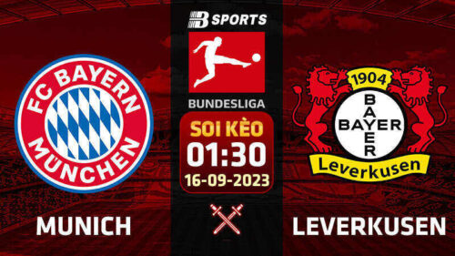 Soi kèo Munich vs Leverkusen, 01h30 ngày 16/09 - Bundesliga