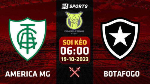 Soi kèo America MG vs Botafogo, 2h30 ngày 27/9 - VĐQG Brazil
