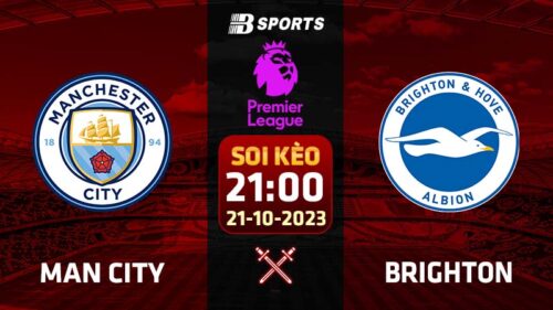 Soi kèo Man City vs Brighton, 21h ngày 21/10 - NHA